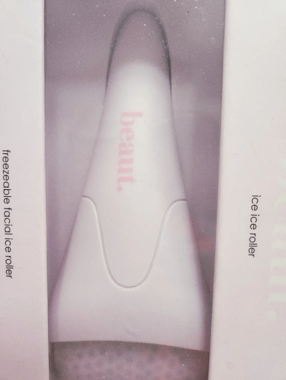 NIB beaut. Ice Ice Roller Freezeable Facial Massager Cryotherapy Skin Care Tool